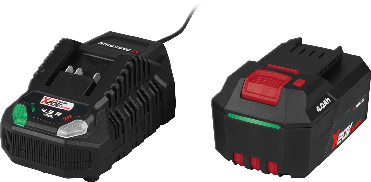 PARKSIDE® 20 V Akku-Winkelschleifer »PWSA 20-Li D4« mit Akku – mit Ladegerät Bild 4