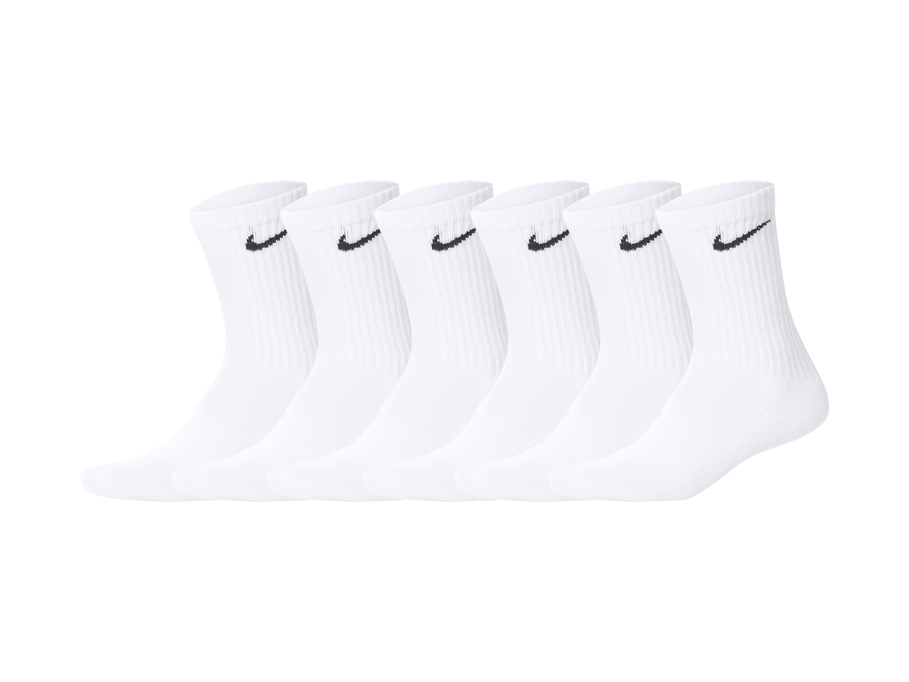 NIKE Sportsocken, 6 Stück (weiß, 42-46) Bild 4