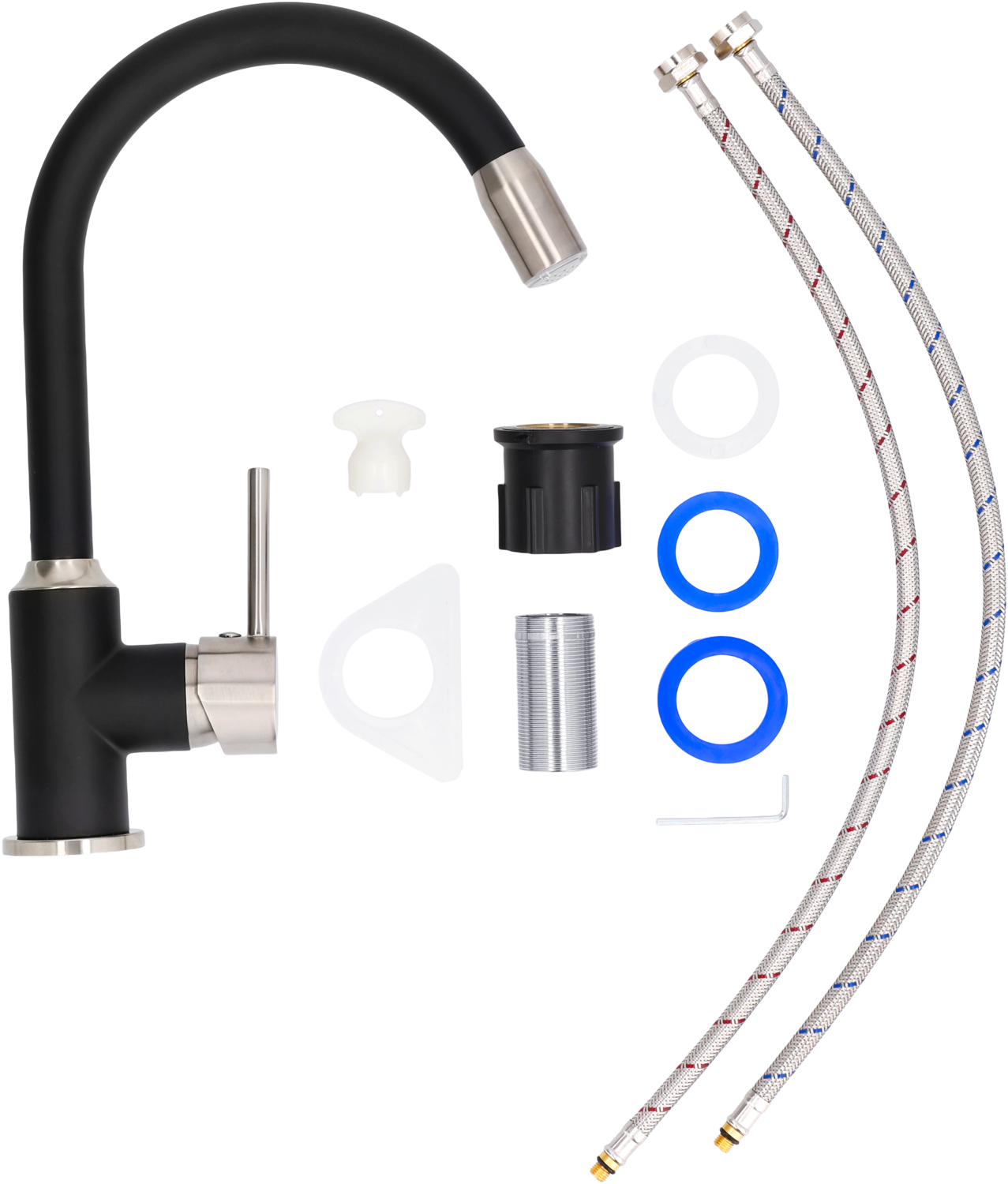 LIVARNO® LED-Spültischarmatur (Schwarz) Bild 4