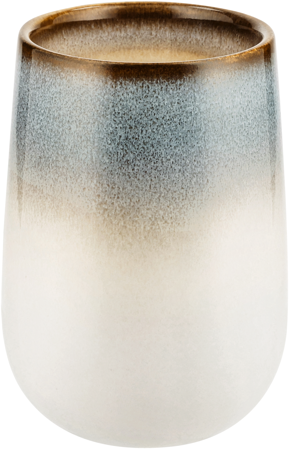 LIVARNO® Seifenspender / Zahnputzbecher / Aufbewahrungsdose (Zahnbürstenhalter, blau/beige)