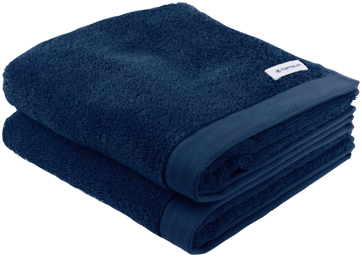 TOM TAILOR 2er Handtuch Set, 50 x 100 cm (Blau) Bild 2