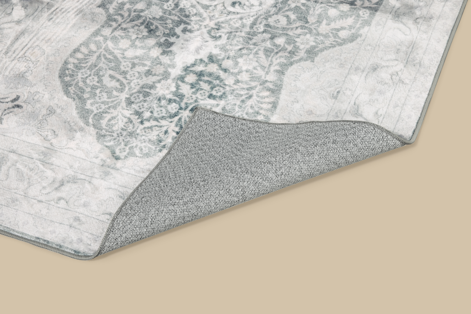 LIVARNO® Faltbarer Premium-Teppich, 120 x 180 cm (Grün/Grau) Bild 3
