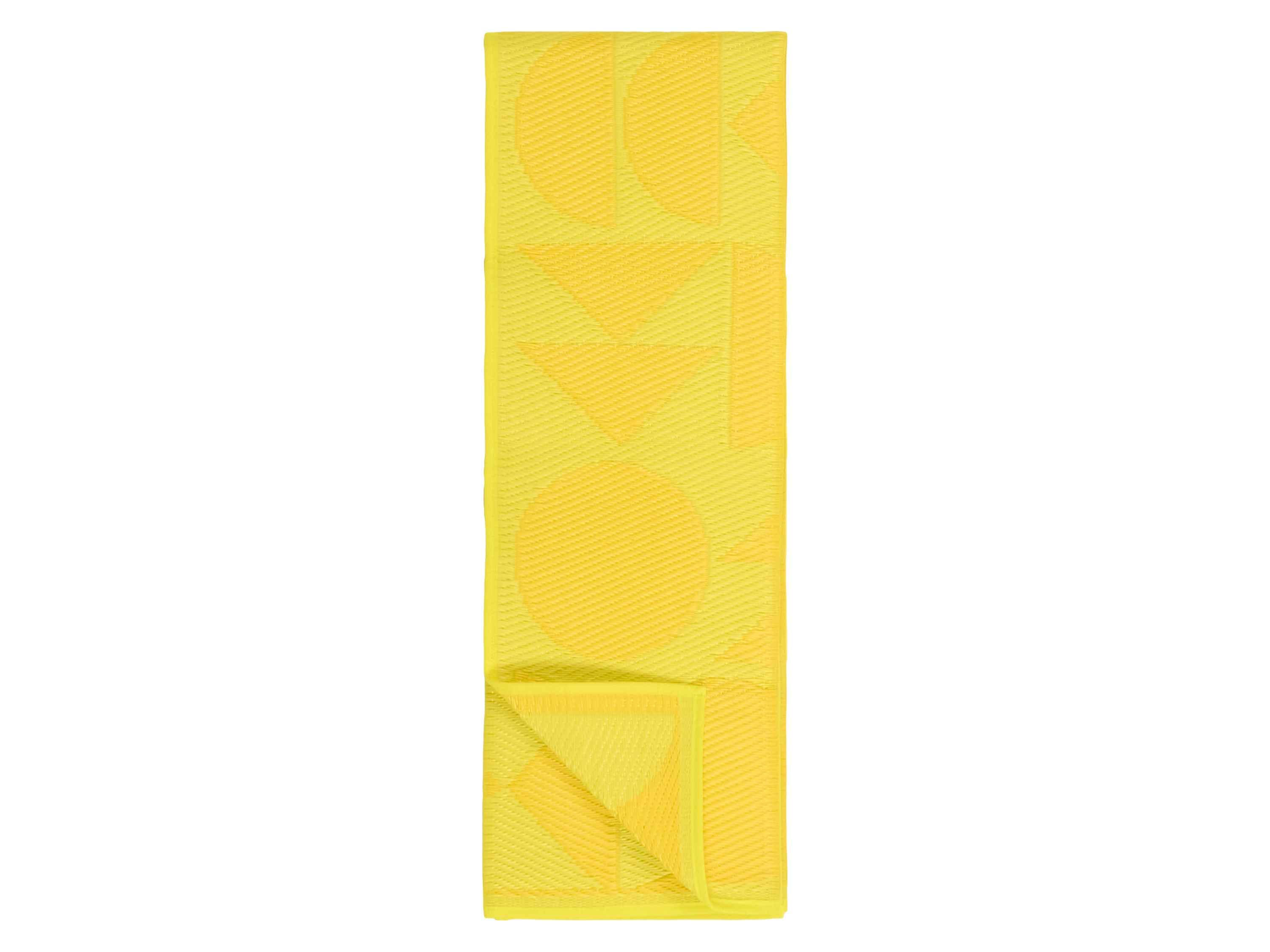 Faltbare Beachmatte 90 X 180 cm (Gelb)
