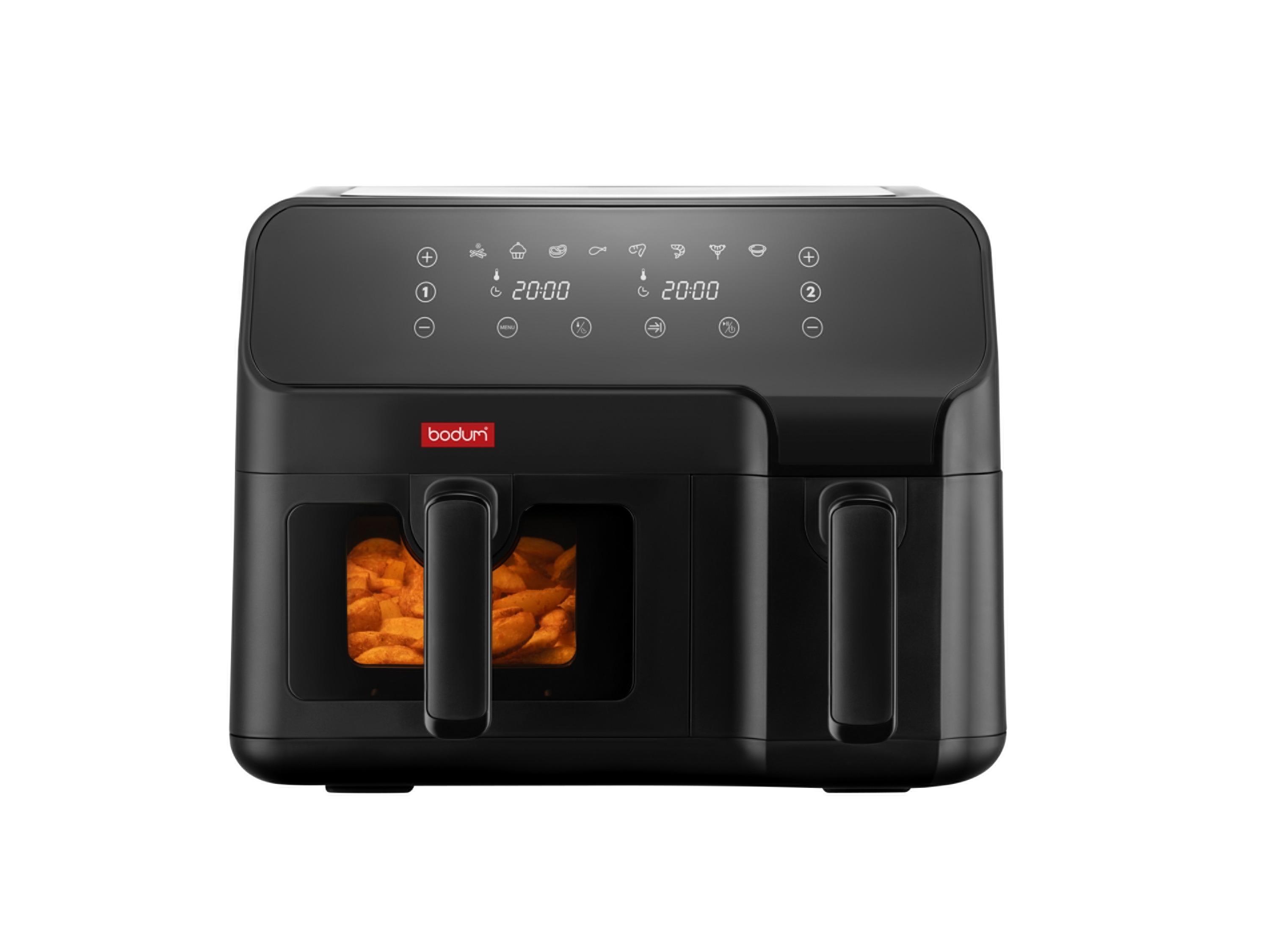 BODUM MELIOR Air fryer L »12331-01EURO«, 2 Fächer, 5,1 l und 3,2 l, 2700 W Bild 3
