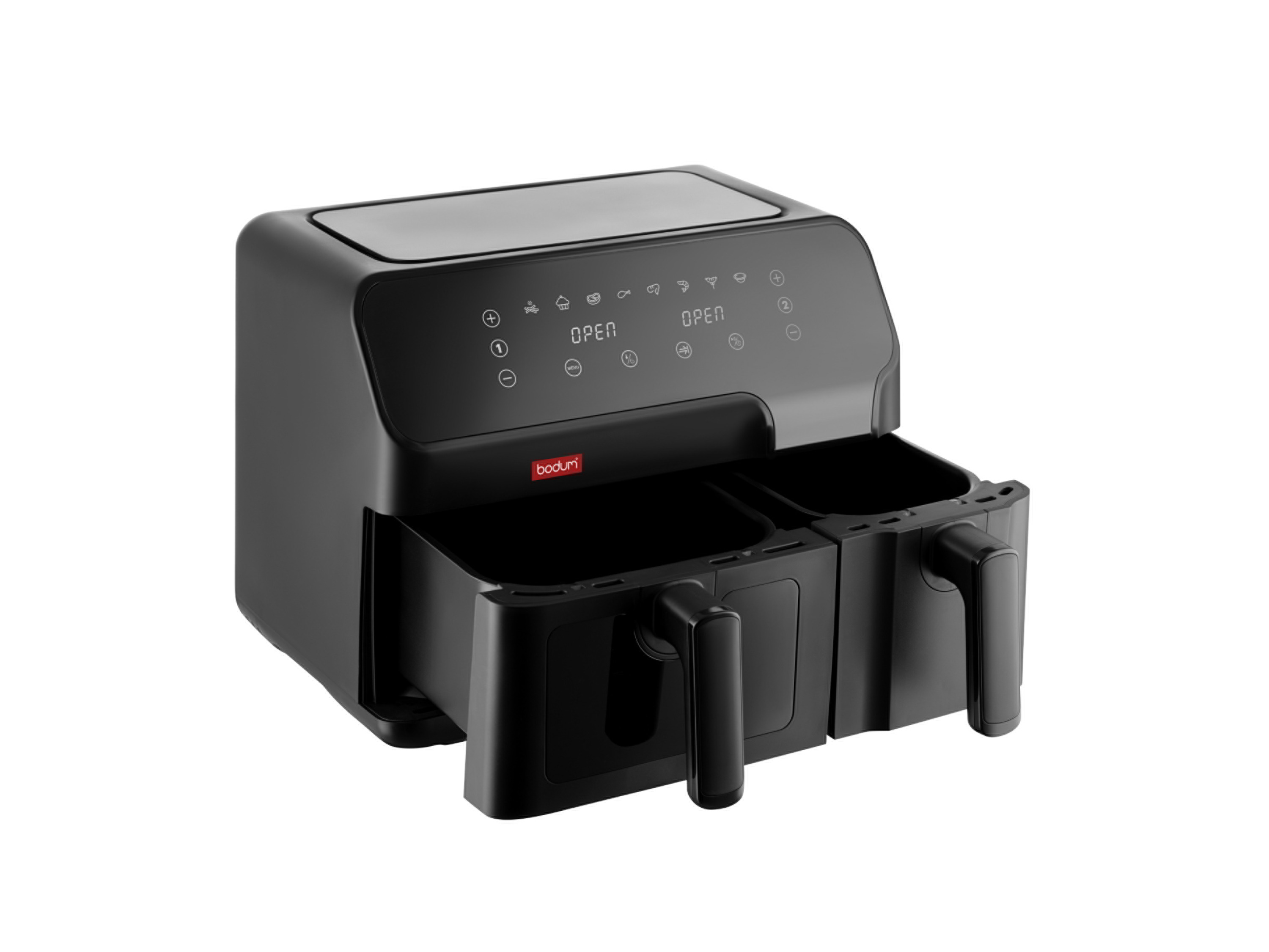 BODUM MELIOR Air fryer L »12331-01EURO«, 2 Fächer, 5,1 l und 3,2 l, 2700 W Bild 4
