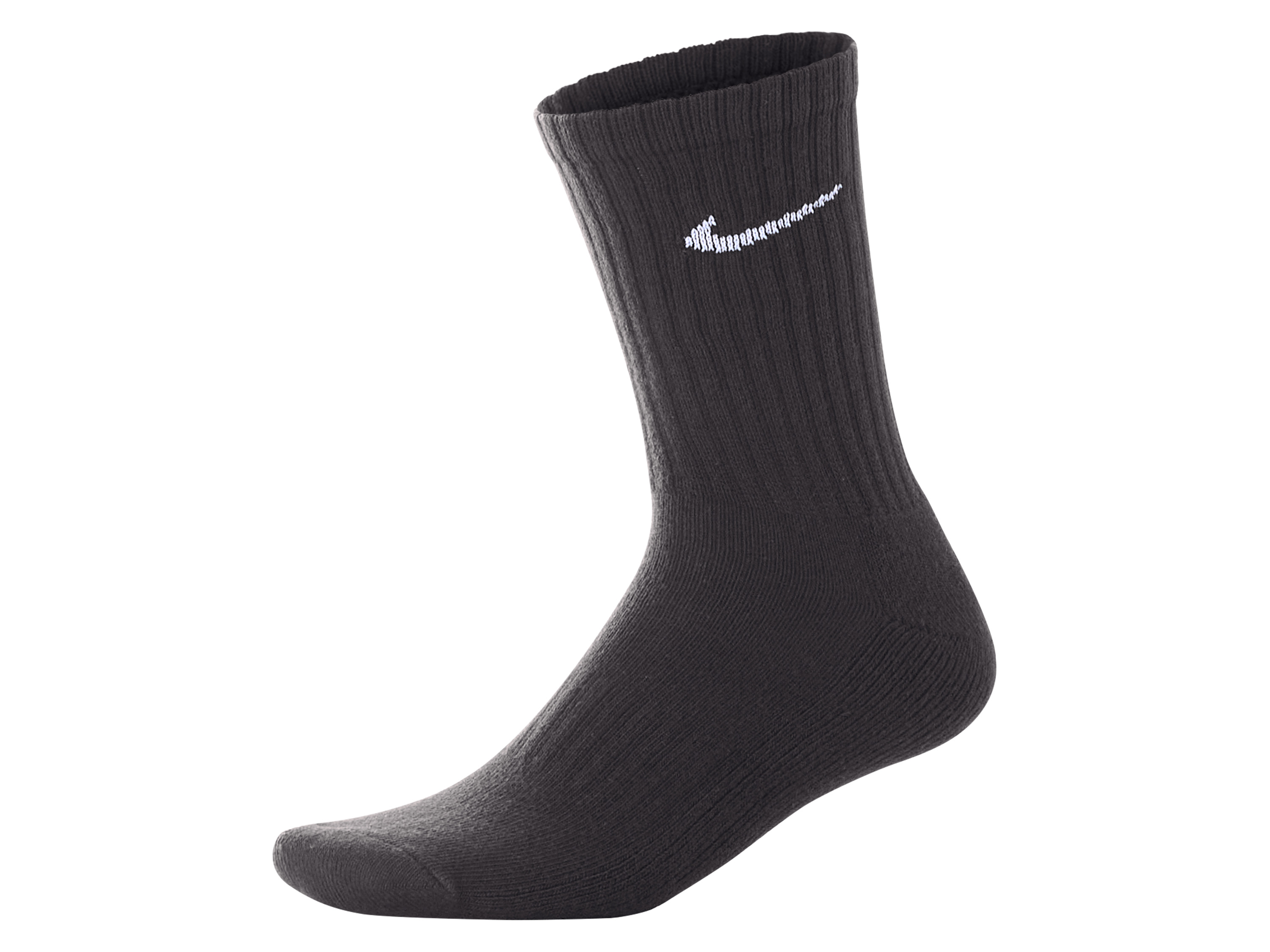 NIKE Unisex Sportsocken »Cushioned Crew«, 3 Stück (Schwarz, 38-42) Bild 2