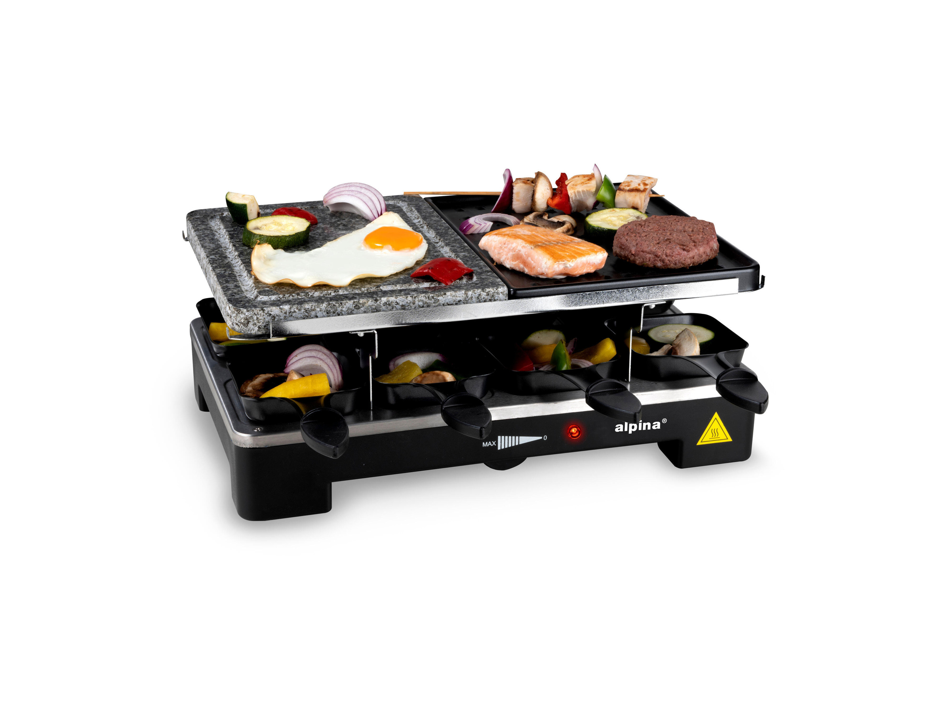 ALPINA Grill Raclette/Stein Bild 4