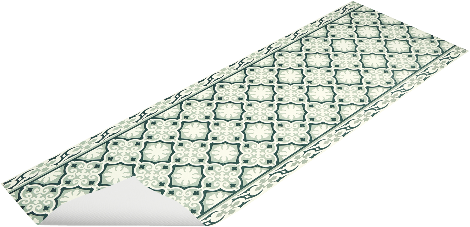 LIVARNO® Küchenläufer, individuell zuschneidbar (grün/creme) Bild 2