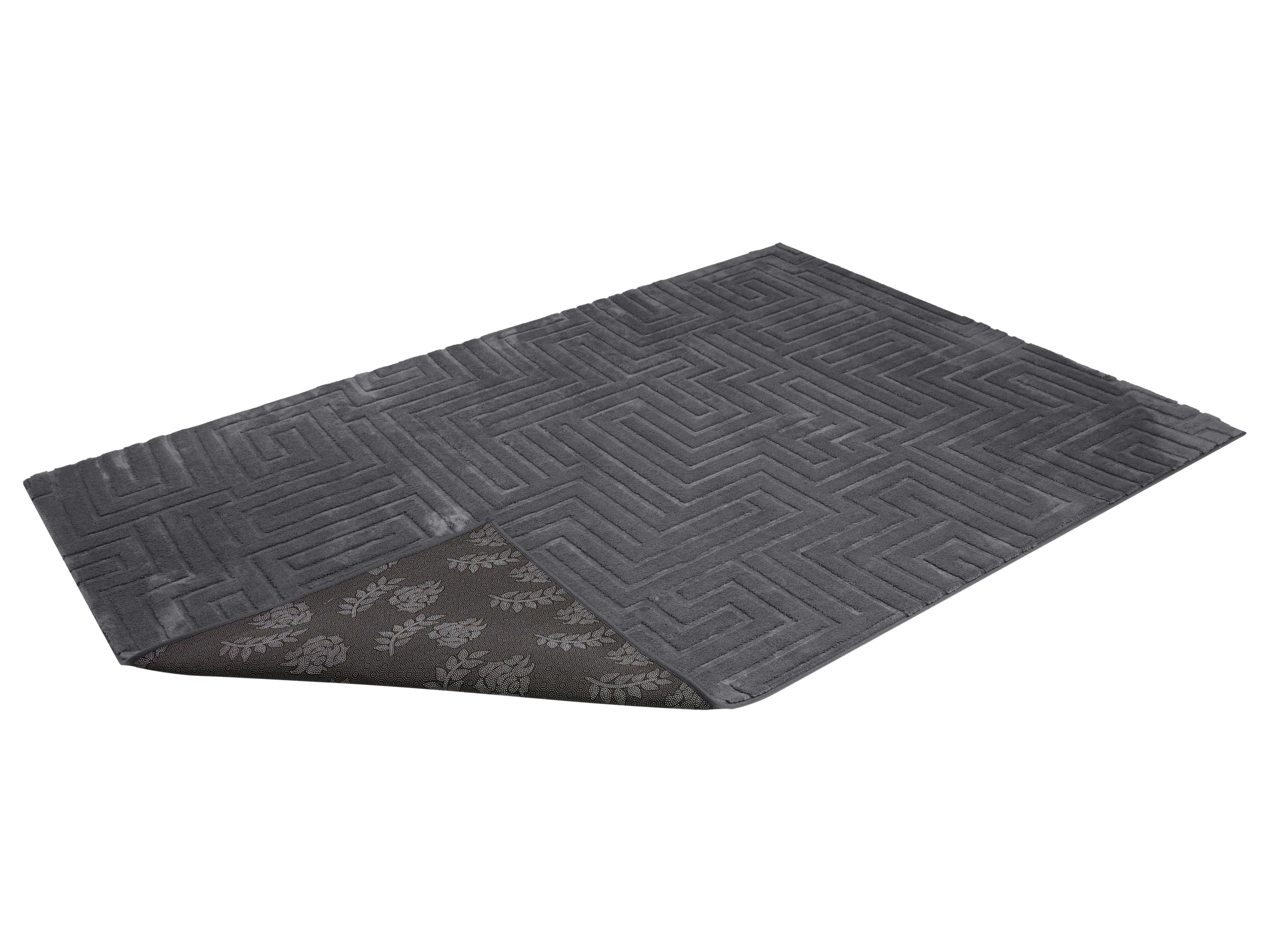 LIVARNO® Langflor-Teppich (anthrazit)
