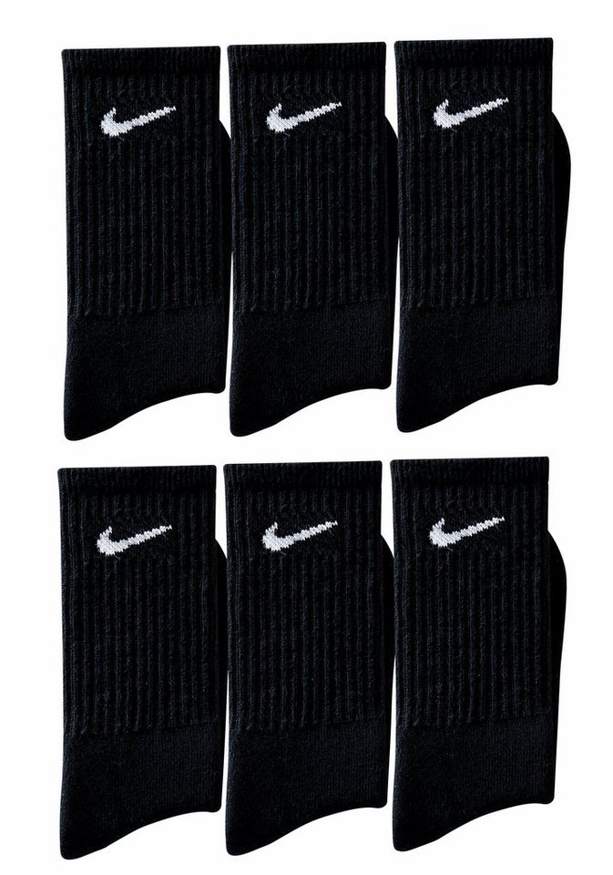 NIKE Sportsocken, 6 Stück (Schwarz, 42-46) Bild 4