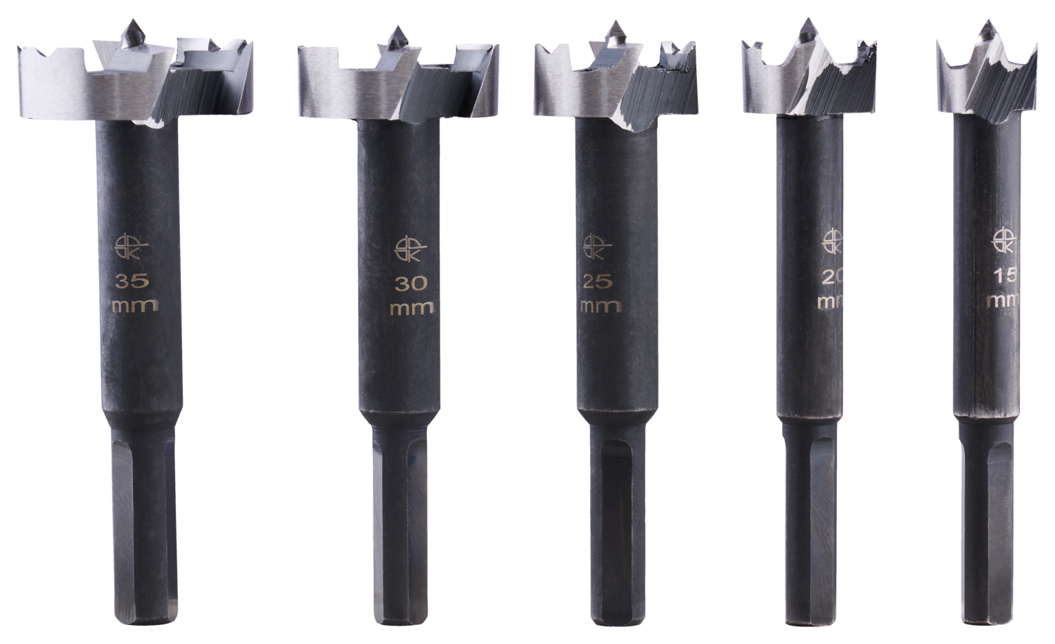 PARKSIDE PERFORMANCE® Stufenbohrer »PSB 2 A1« / Stufenbohrer »PSB 1 A1« / Forstnerbohrer-Set »PFS 5 A1« (Forstnerbohrer-Set 5 tlg.)