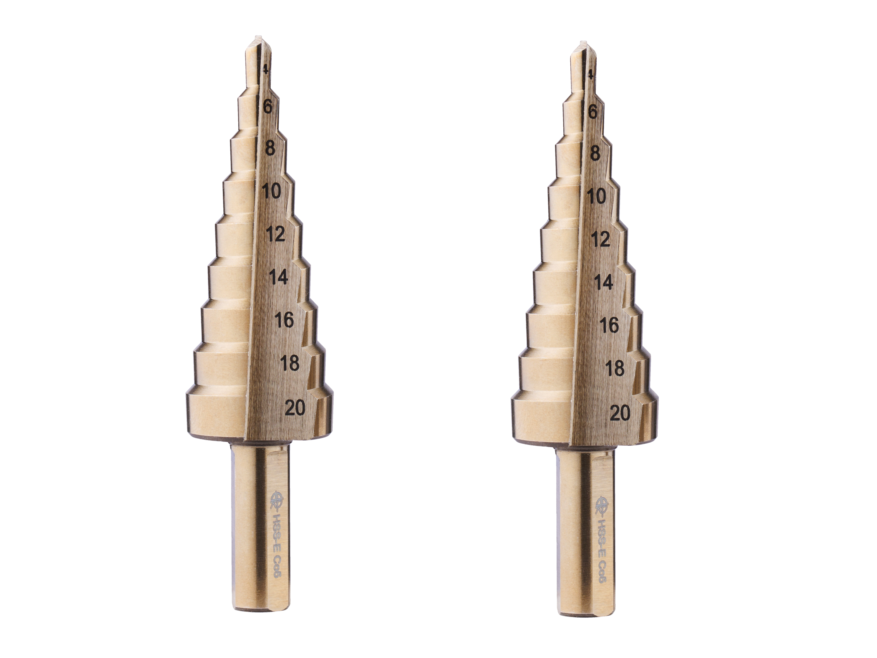 PARKSIDE PERFORMANCE® Stufenbohrer »PSB 2 A1« / Stufenbohrer »PSB 1 A1« / Forstnerbohrer-Set »PFS 5 A1« (Stufenbohrer 4-20 mm 2tlg.)