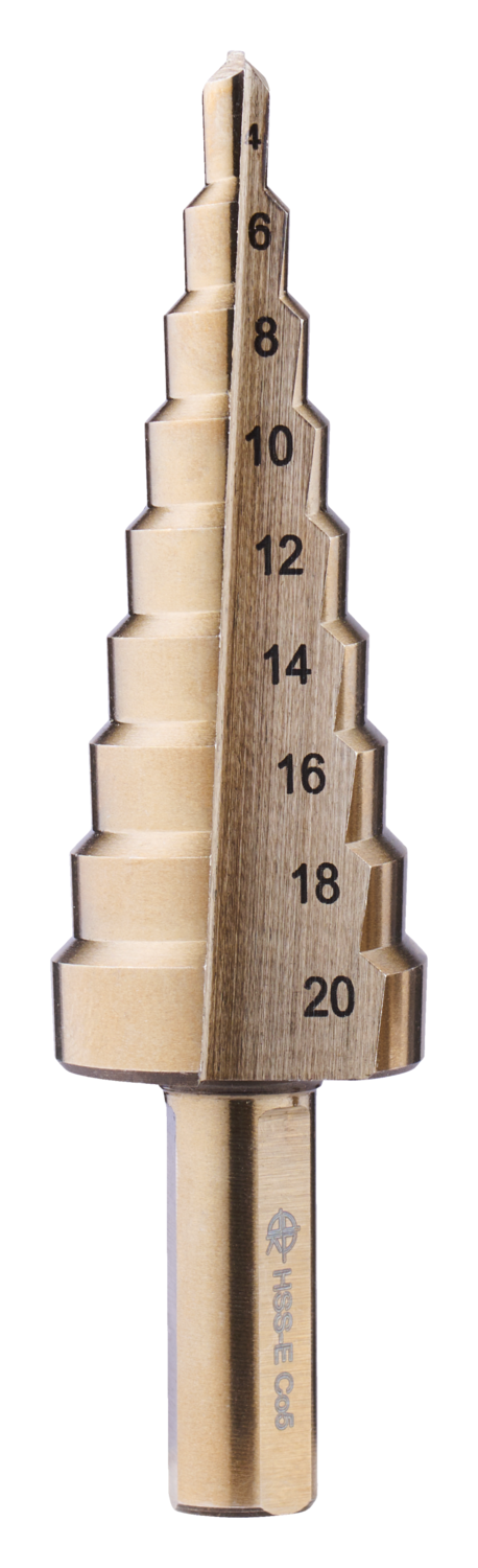 PARKSIDE PERFORMANCE® Stufenbohrer »PSB 2 A1« / Stufenbohrer »PSB 1 A1« / Forstnerbohrer-Set »PFS 5 A1« (Stufenbohrer 4-20 mm 2tlg.) Bild 2