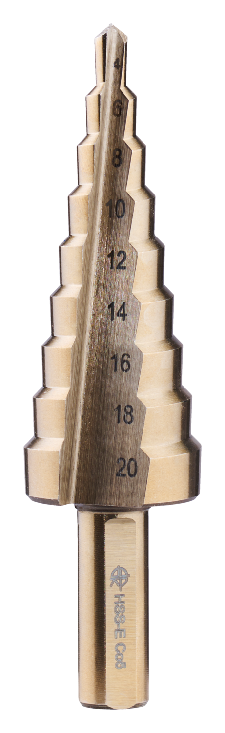PARKSIDE PERFORMANCE® Stufenbohrer »PSB 2 A1« / Stufenbohrer »PSB 1 A1« / Forstnerbohrer-Set »PFS 5 A1« (Stufenbohrer 4-20 mm 2tlg.) Bild 3