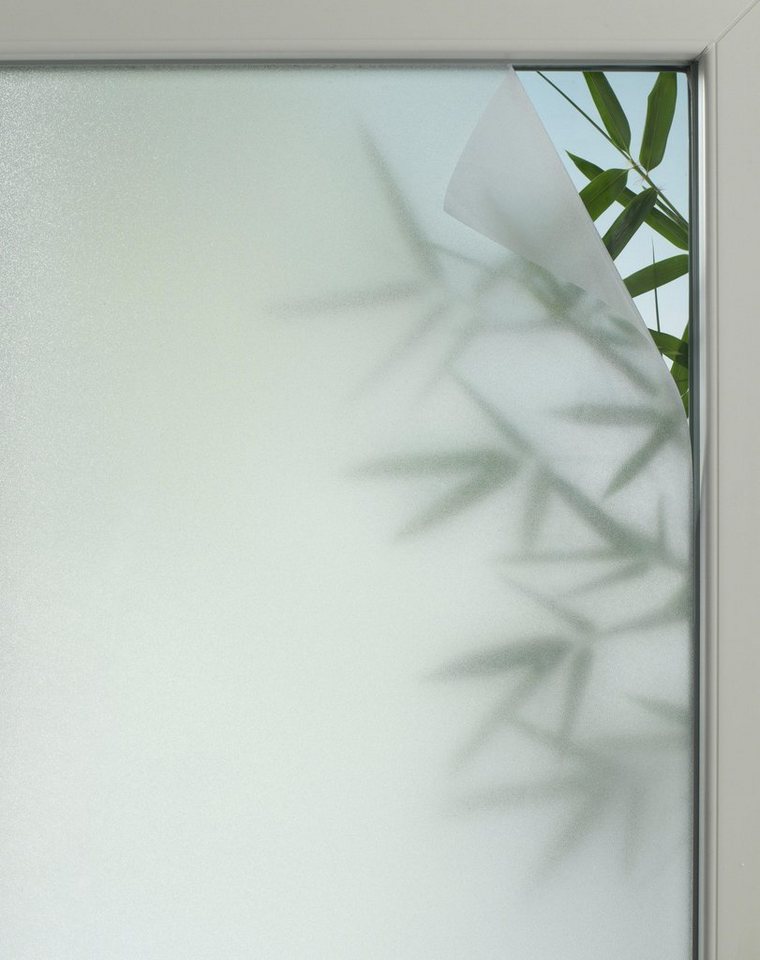 GARDINIA Fensterfolie Privacy 50, halbtransparent, glatt, 85% UV-Schutz