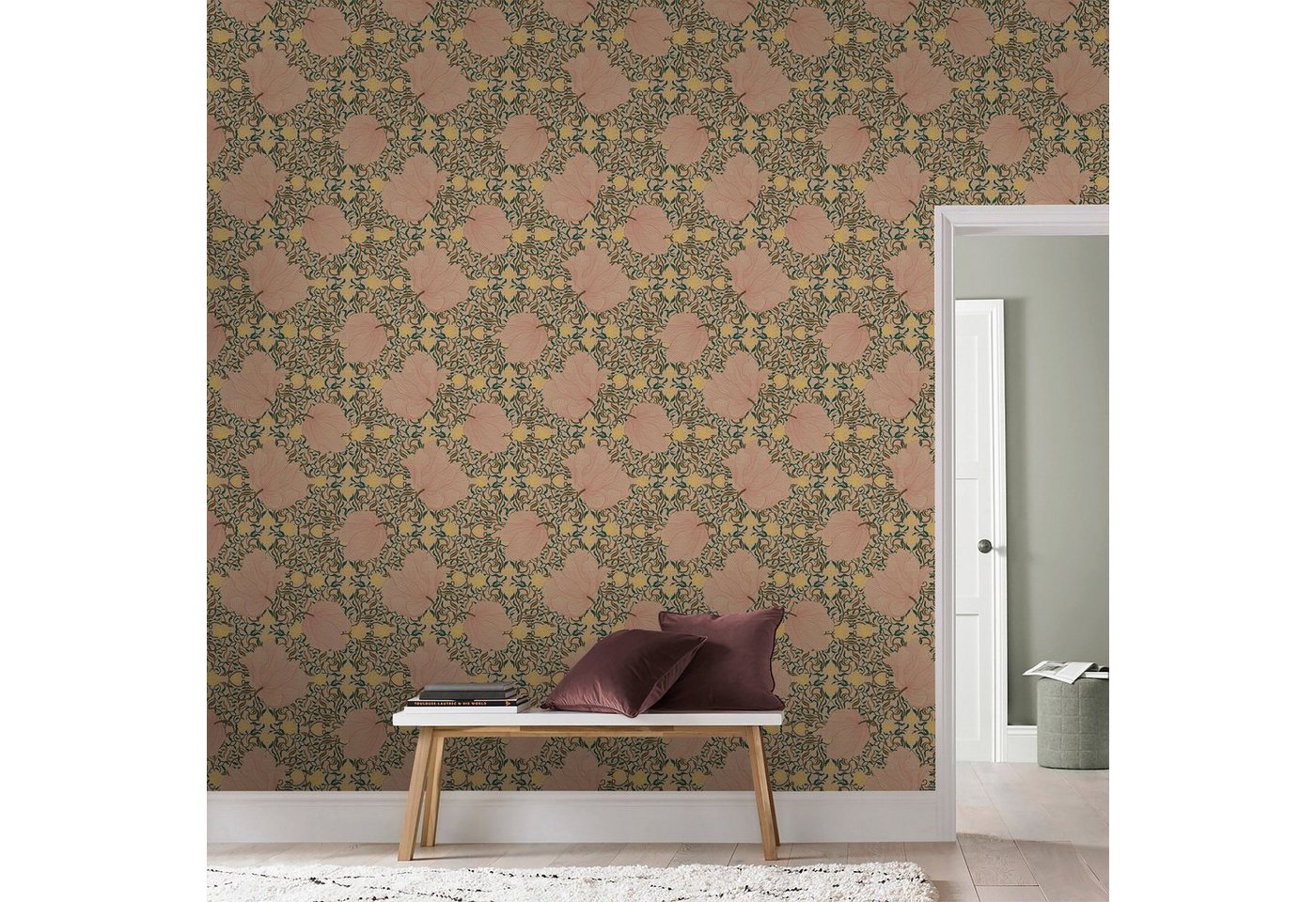 Superfresco Easy Vliestapete Vayen, gemustert, FSC® zertifiziert, mit lebhaftem Druck, 10 Meter Länge Bild 3