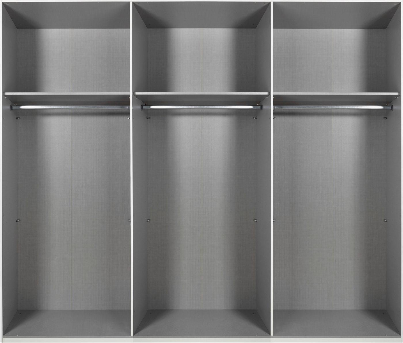 Wimex Schwebetürenschrank Katar, Kleiderschrank erhältlich in den Breiten 225cm und 270cm inkl. Spiegel, Akzente in Gold Bild 4