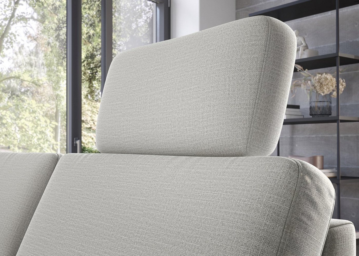 sit&more Sofa-Kopfstütze Palmera, B: 50 cm, Set: 2 Stück, passend zur Serie