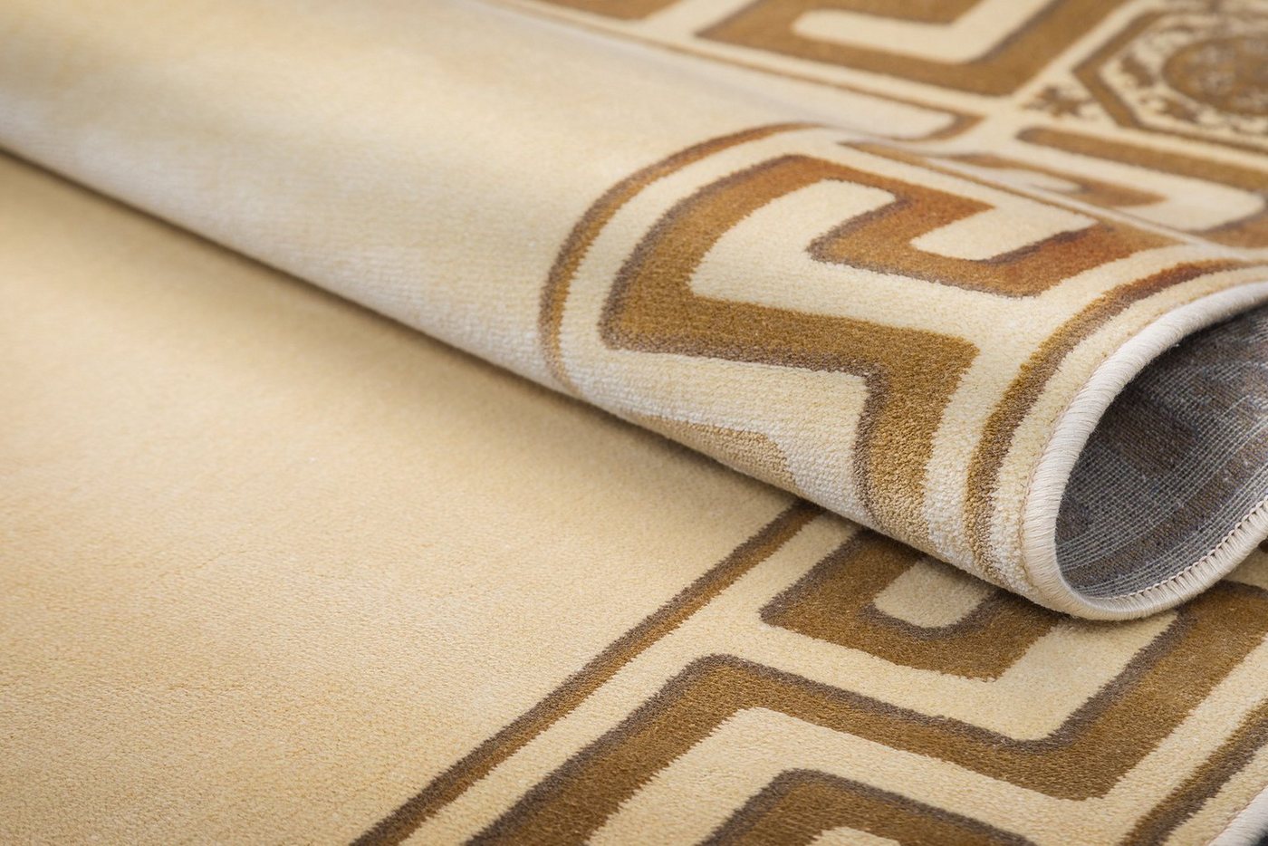 Belle Arti Teppich Teppich Beige Muster Design art 641 67 cm x 105 cm, Rechteckig Bild 5