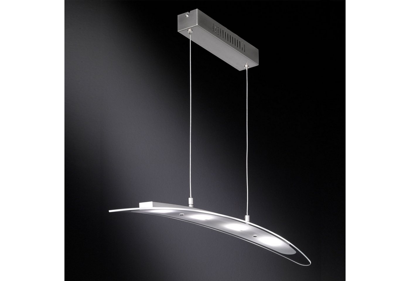 Home4Living Pendelleuchte Pendelleuchte Pendellampe 4-flg. LED Esszimmer Hängeleuchte, inkl. Leuchtmittel, 4x5W LED