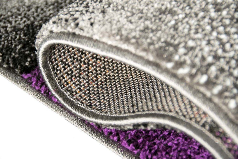 Carpetia Teppich Moderner Teppich Kurzflor Wohnzimmerteppich Konturenschnitt, rechteckig, Höhe: 13 mm Bild 2