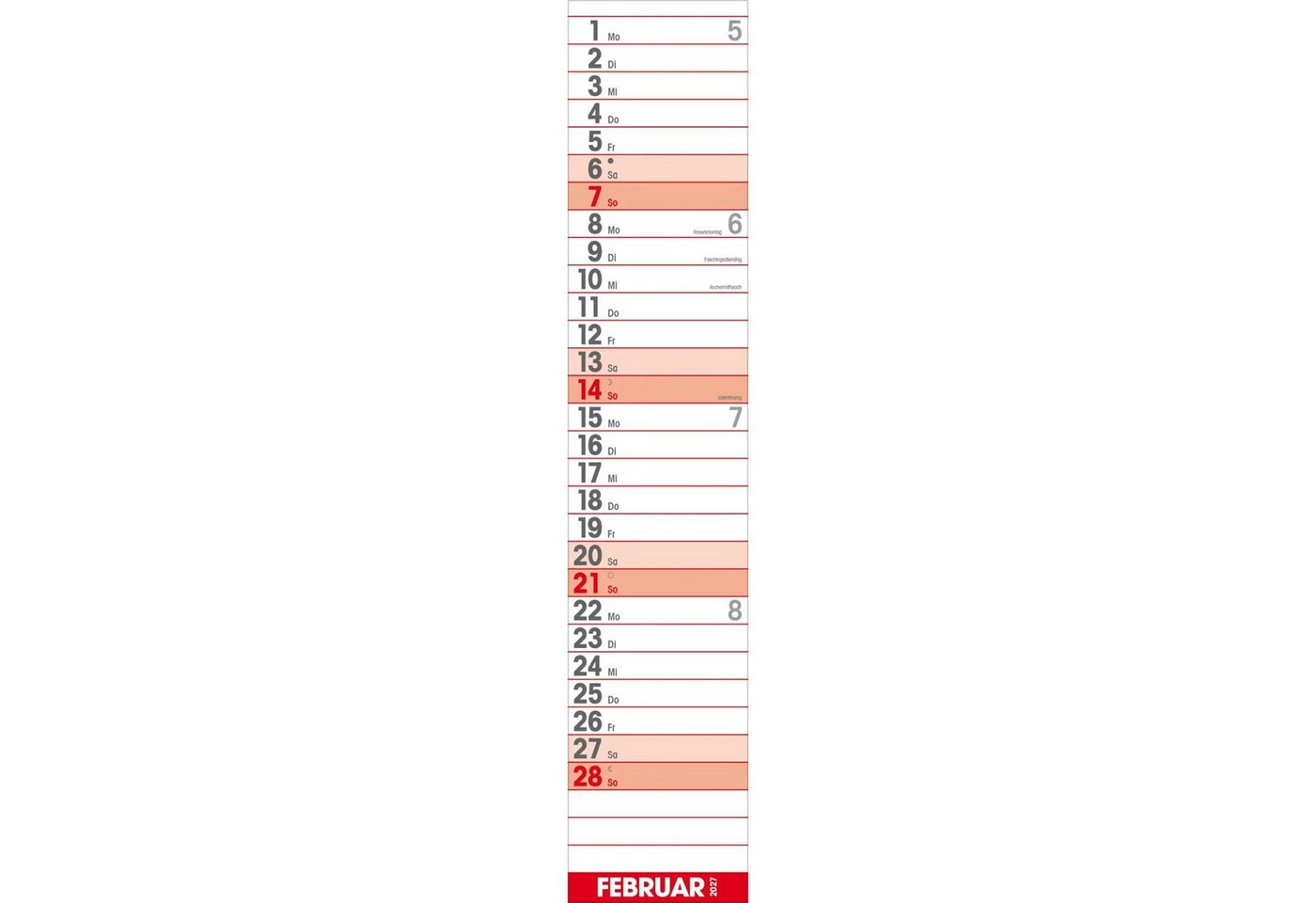 Korsch Verlag Wandkalender Supertimer 2027