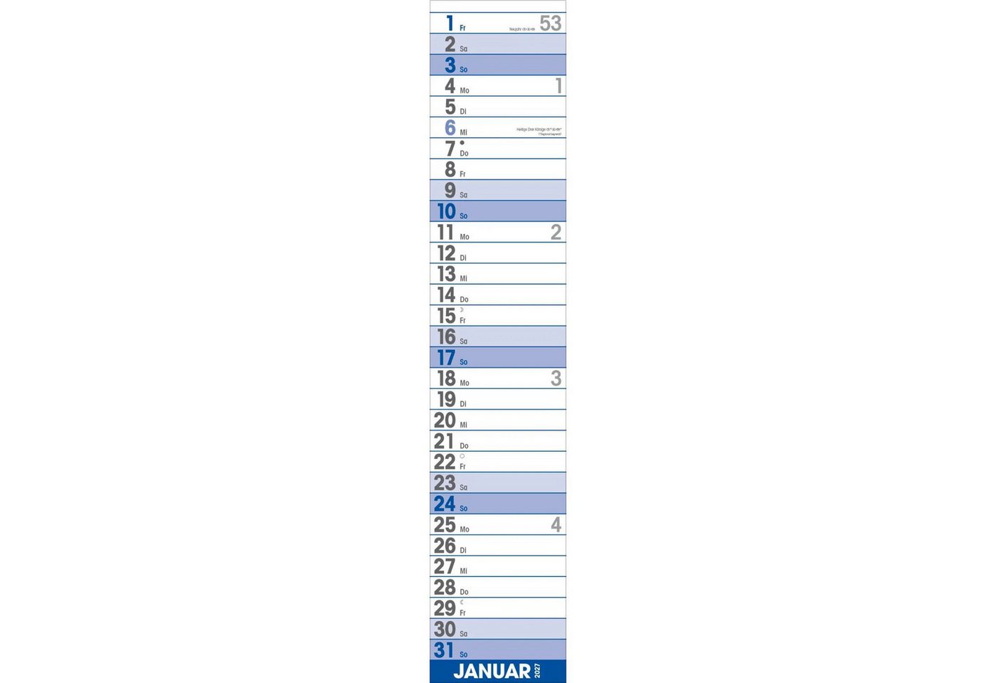 Korsch Verlag Wandkalender Supertimer 2027 Bild 3