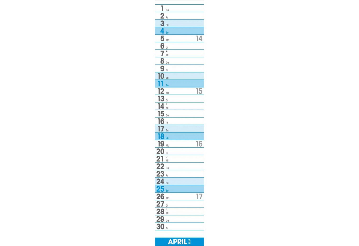 Korsch Verlag Wandkalender Supertimer 2027 Bild 4