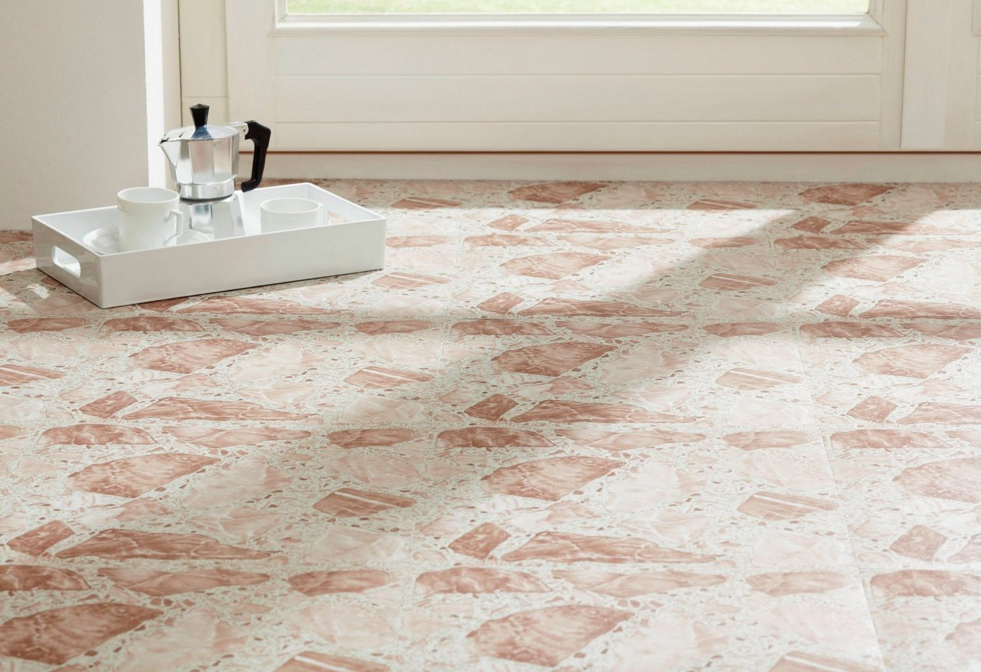 XXVinyl Vinylfliesen Design Fliese Vinylboden selbstklebend 2,14 m², naturnahe Optik, selbstklebend im Fliesenformat 30,5 cm x 30,5 cm Bild 3