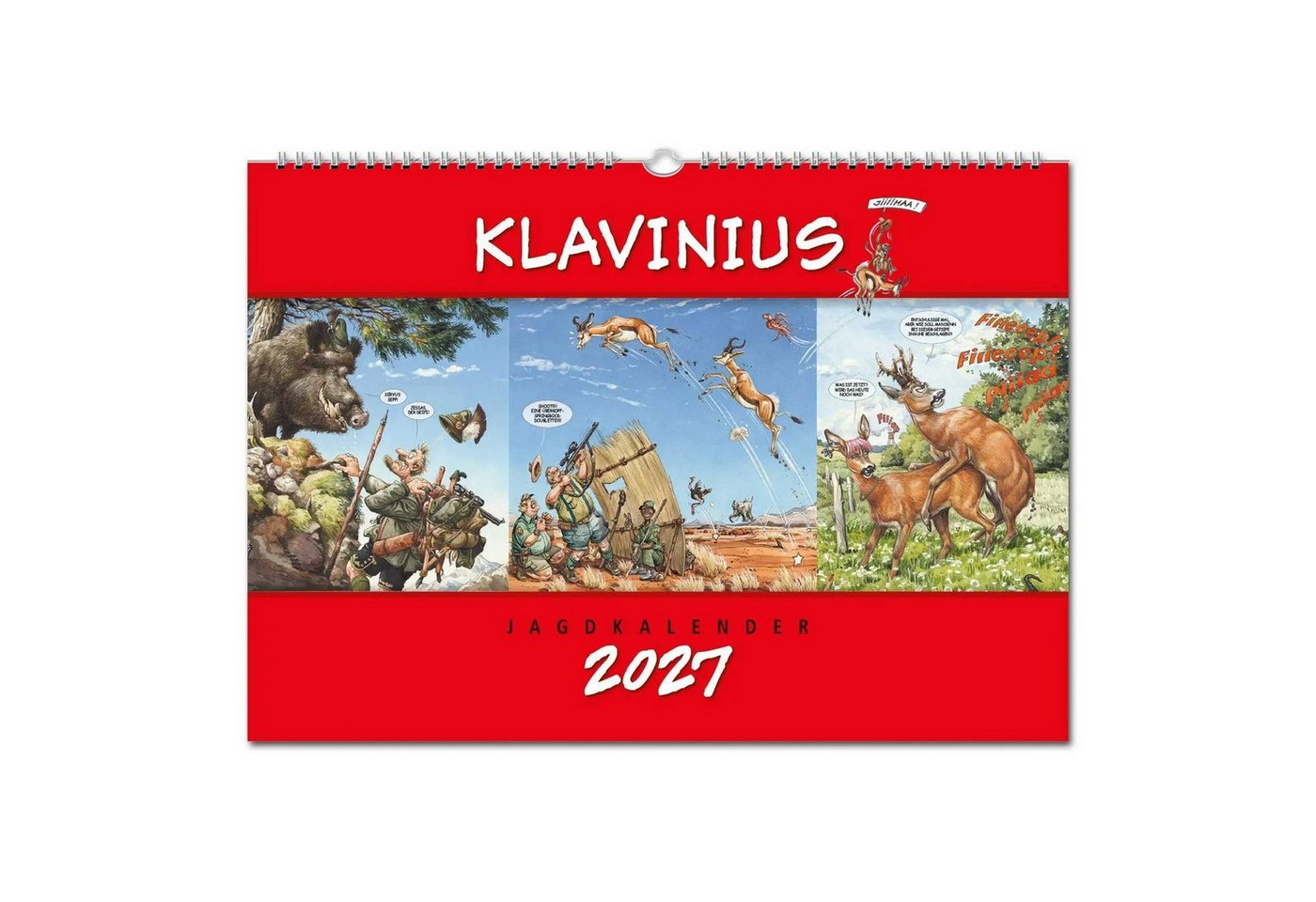 Wandkalender DJZ Edition: Haralds Klavinius Jagdkalender 2027 Bild 3