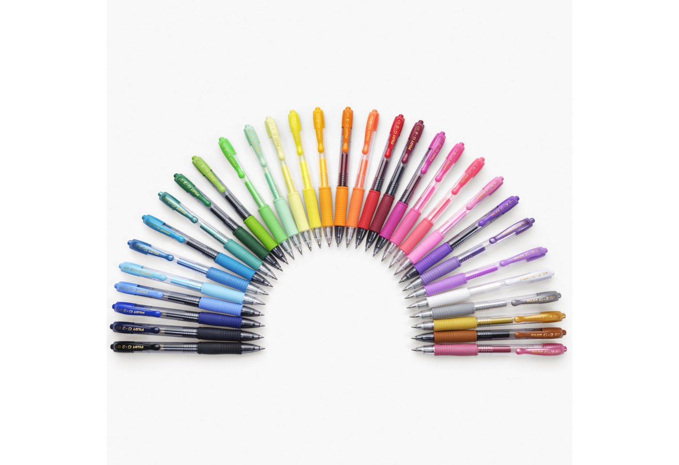 Pilot Pen Gelschreiber G2 0.7 12er-Set