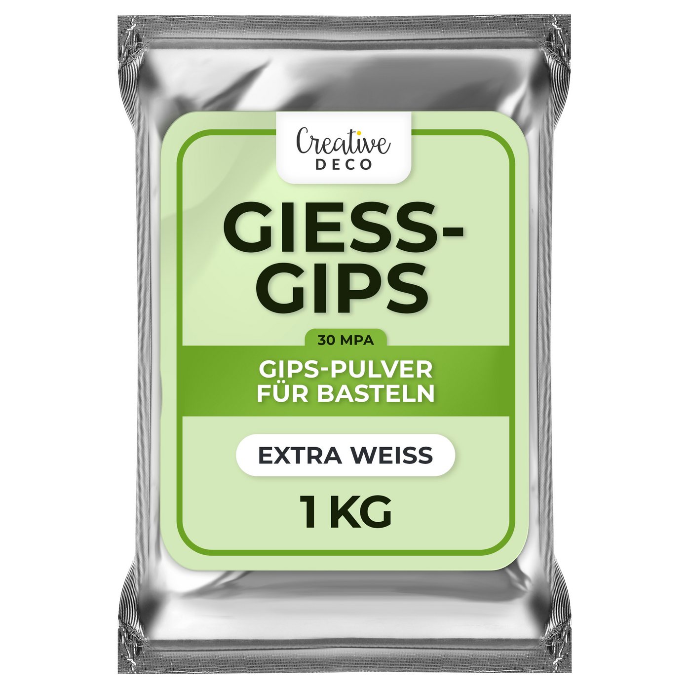 Creative Deco Modelliermasse Gießpulver weiß Keramik Gießmasse Bild 4