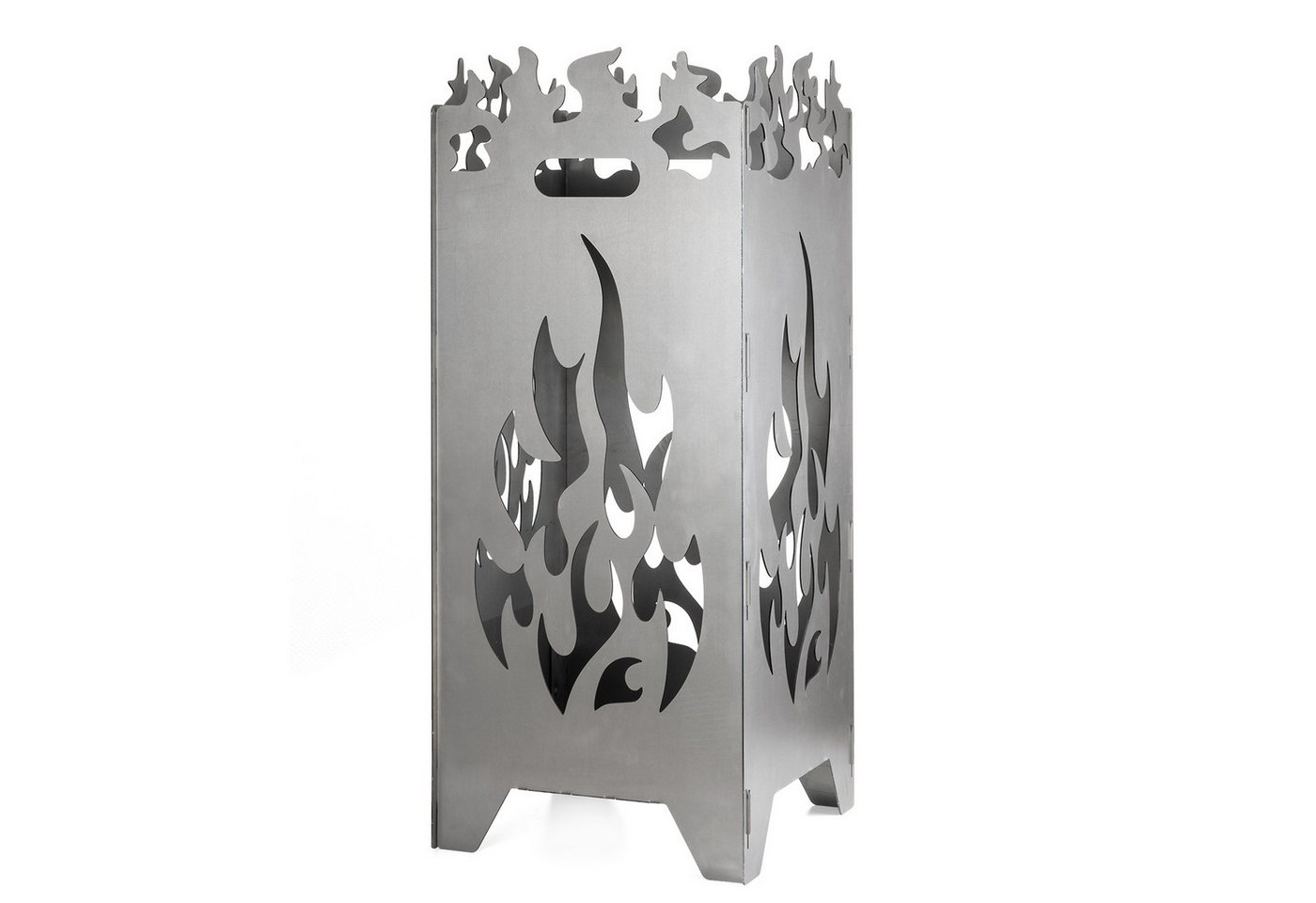 Moritz Feuerkorb Feuerkorb Flammen, (Packung), mitFlamme, Steckbar für Garten Camping Outdoor Feuerstelle Feuertonne Bild 2
