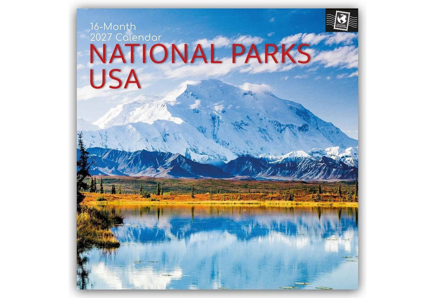 Wandkalender National Parks USA 2027 - 16-Monatskalender