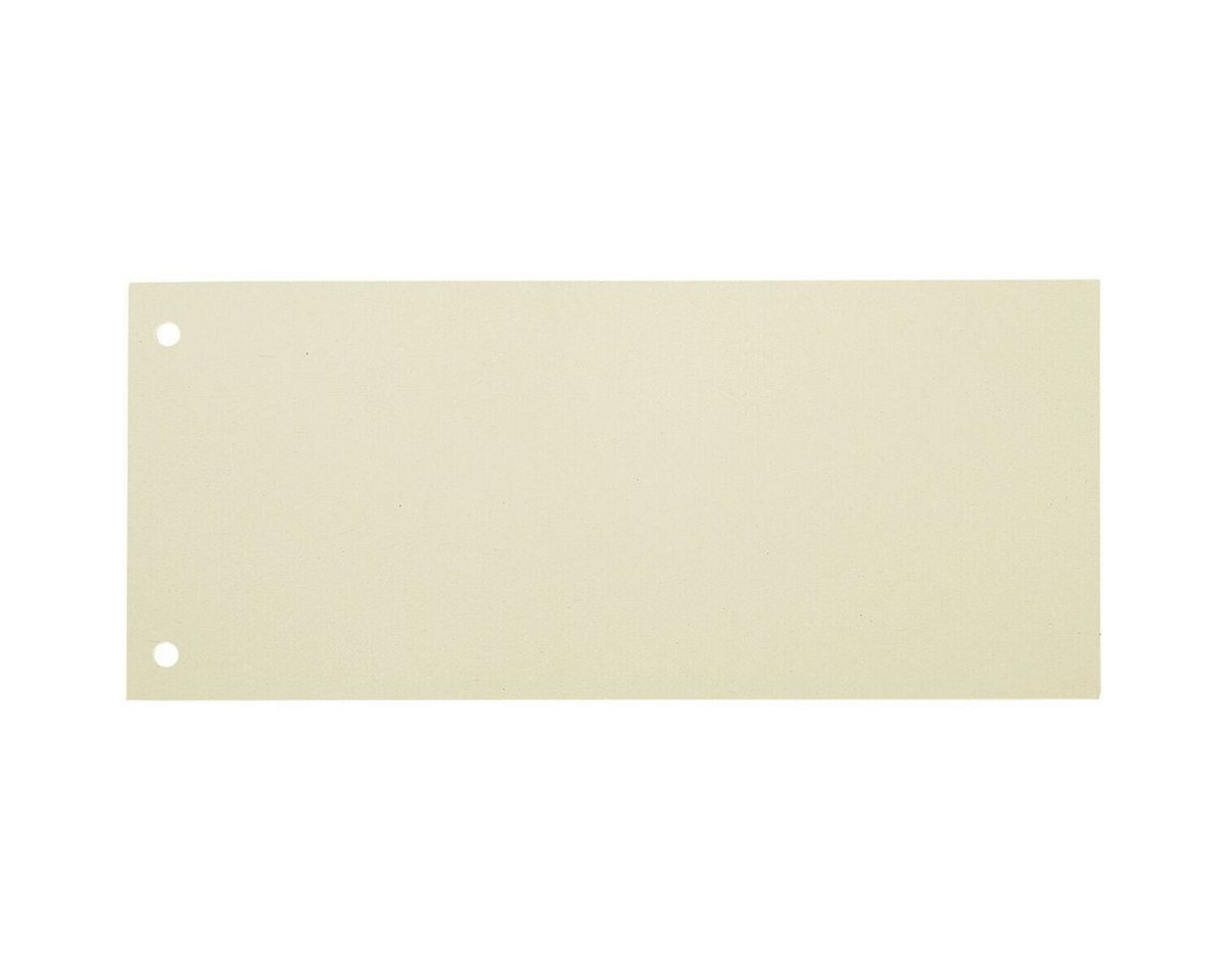 Otto Office Abheftstreifen, Recycling-Karton Rechteck 24/10,5 cm, 2-fach Lochung, chamois Bild 2