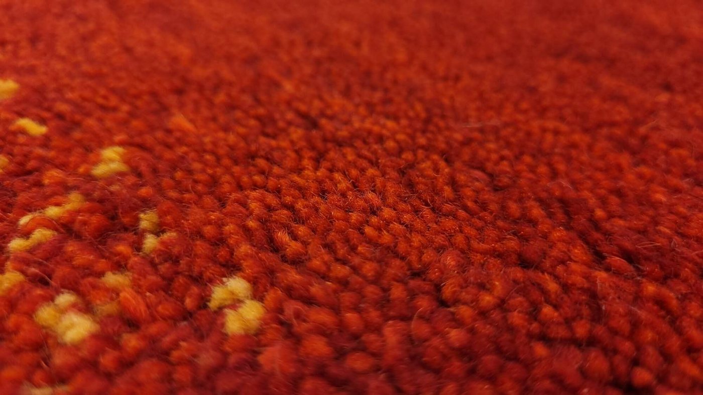 Rug Studios Teppich CASABLANCA, Rechteckig, Höhe: 20 mm, Wohnzimmer, 40 x 60 cm, Rot Bild 3