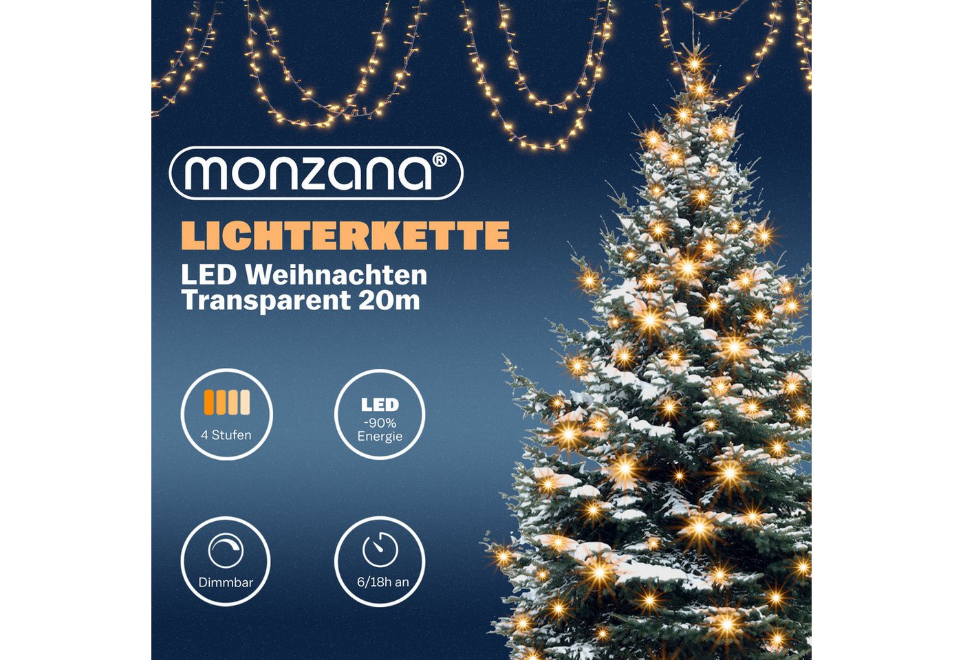 monzana Lichterkette