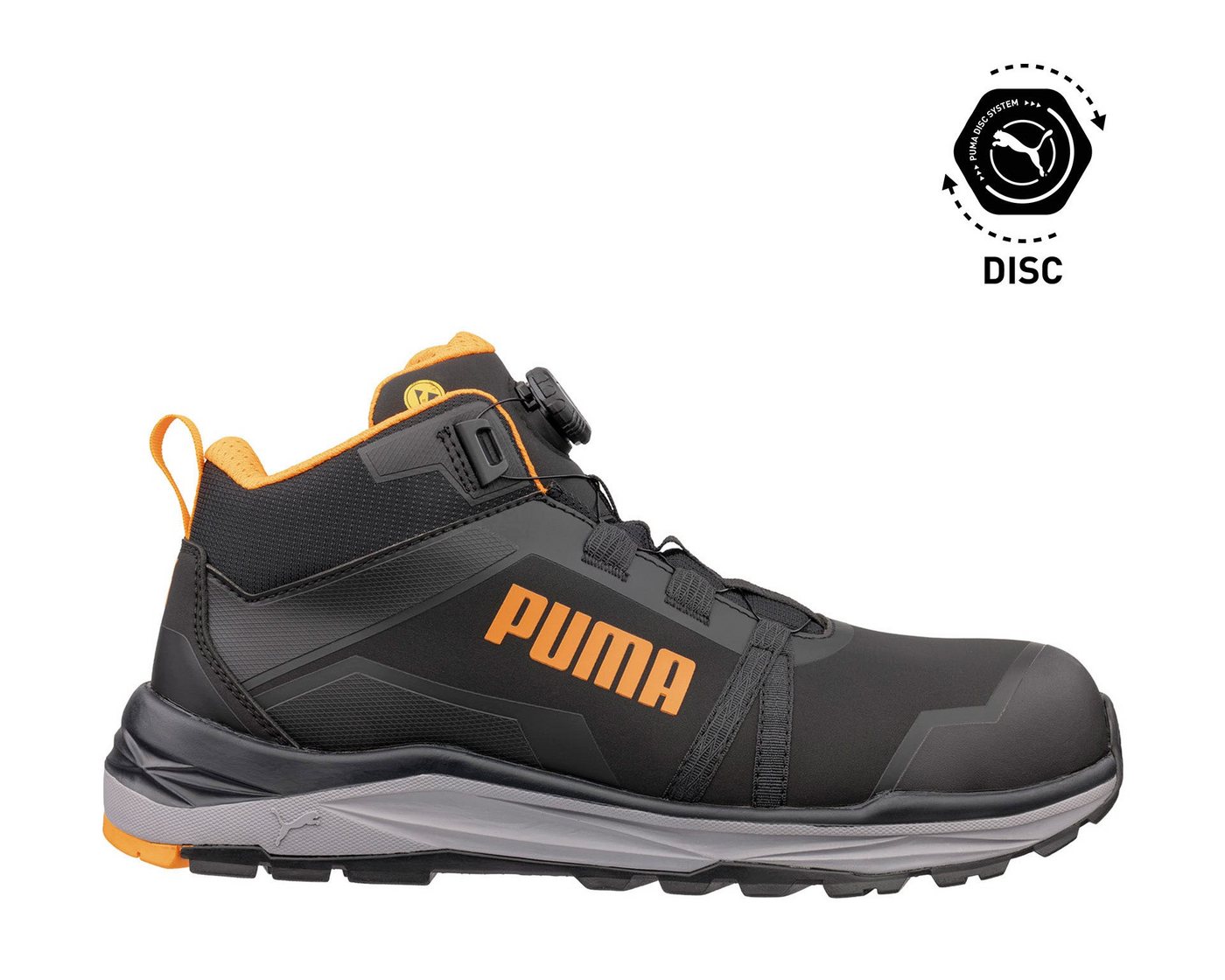 PUMA Safety PUMA SAFETY KANYON MID DISC Sicherheitsschuh S3S ESD Sicherheitsschuh Wasserabweisend Bild 3