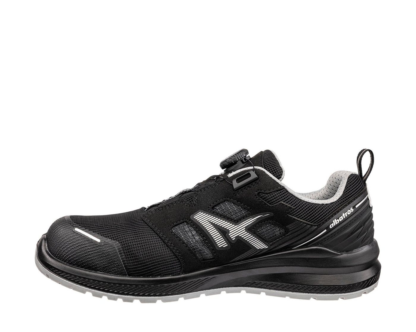 Albatros ALBATROS AIRFLOW BLK QL LOW Sicherheitsschuh S1PL ESD Sicherheitsschuh Atmungsaktiv Bild 3