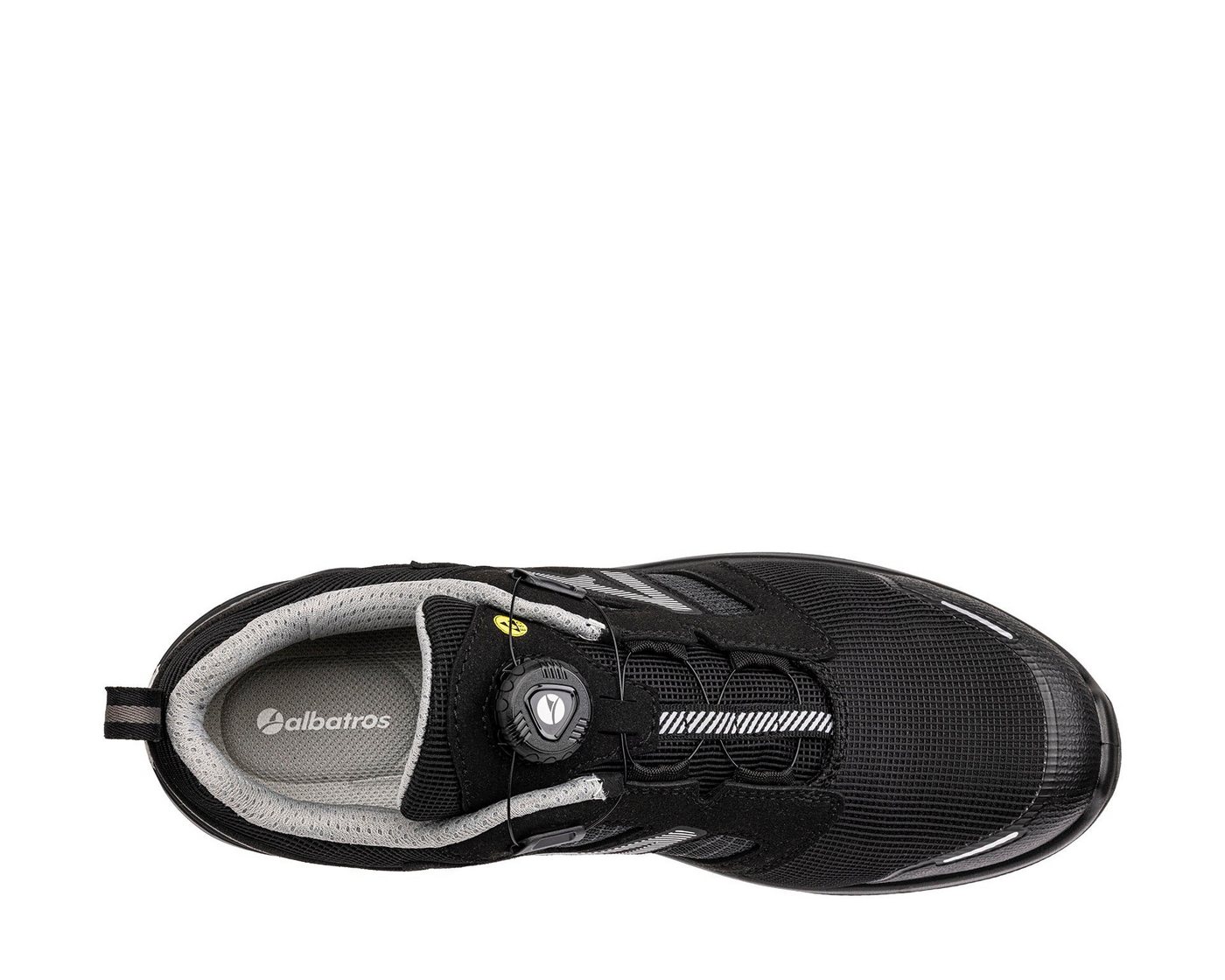 Albatros ALBATROS AIRFLOW BLK QL LOW Sicherheitsschuh S1PL ESD Sicherheitsschuh Atmungsaktiv Bild 4