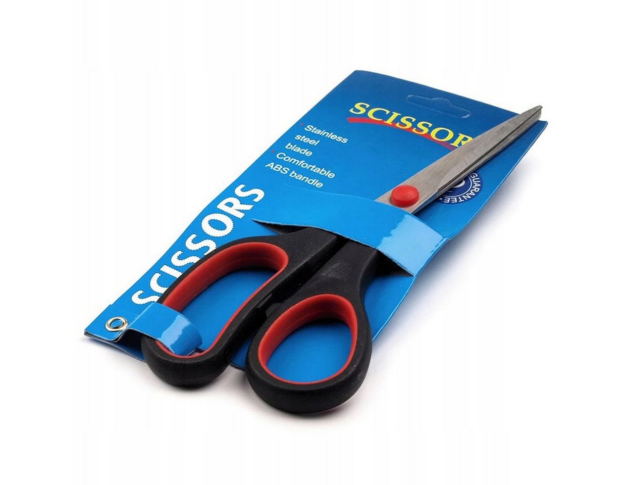 Hard-er Universalschere 19 cm für Büro, Haushalt, Nähen und Basteln, scharfe Klingen mit ergonomischen Griffen für präzise Schnitte Bild 2