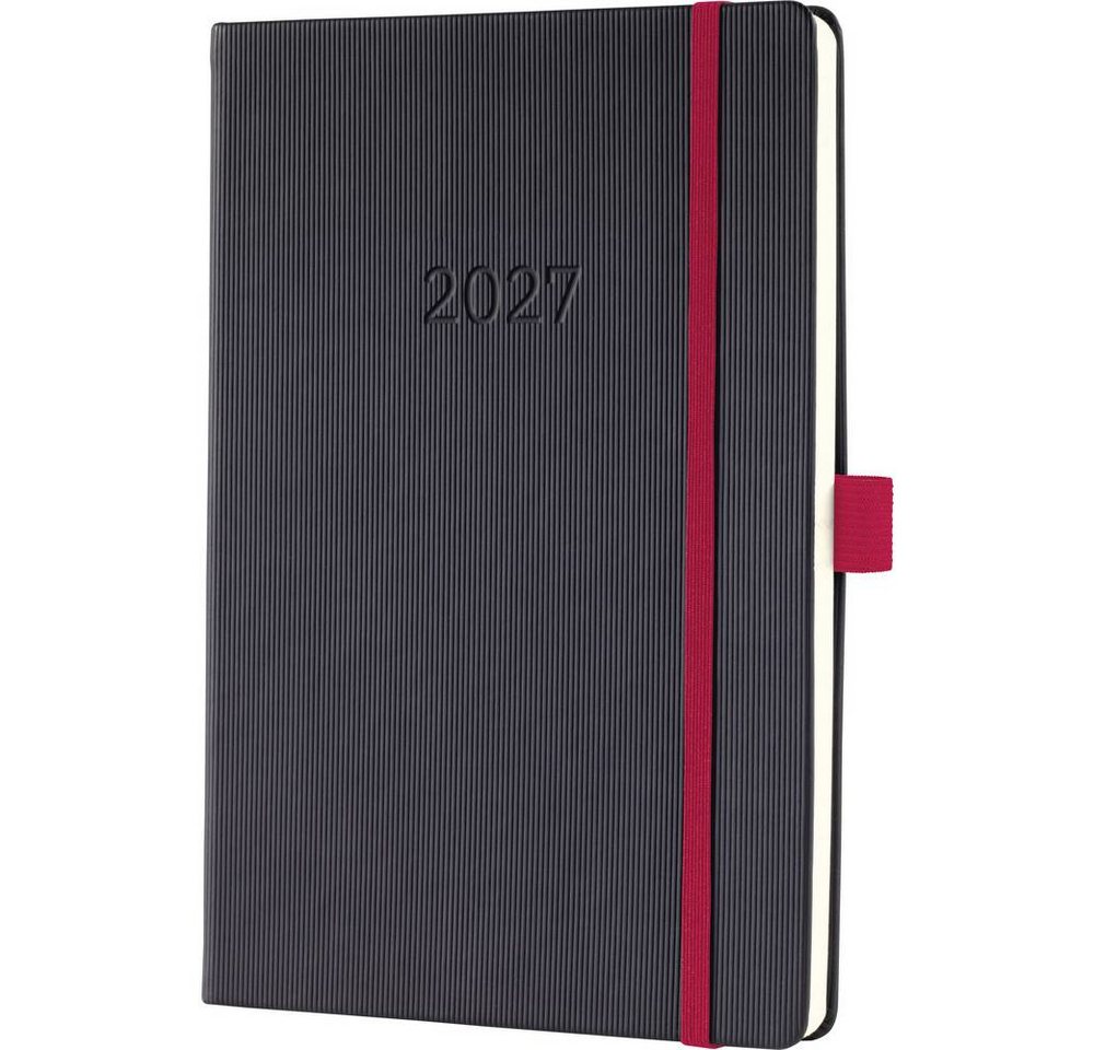 Sigel Taschenkalender Wochenkalender Conceptum 2027 Hardcover DIN A5 Schwarz, Rot 192 Seiten Bild 5
