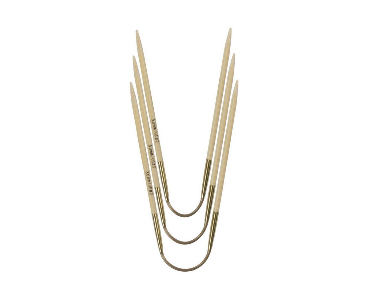 addi Strumpfstricknadeln addi CraSY Trio Bamboo 3er Set