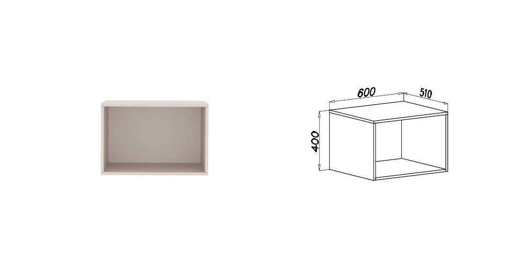 Marmex Möbel Regal TRES 04/4N Mehrzweckregal mit drei Schubladen 60 x 246 x 51, Garderobenschrank, Kleiderstange Bild 4
