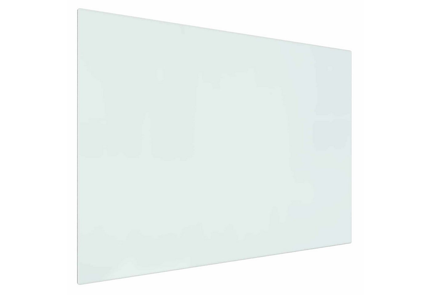 vidaXL Bodenplatte Feuerstelle Glasplatte Transparent 80 x 60 cm Glas, (1-St)