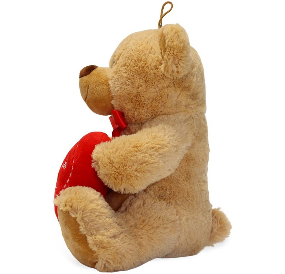 matches21 HOME & HOBBY Bilderrahmen Teddybär mit Herz Du bist das Beste braun 25 cm, (1 St) Bild 5