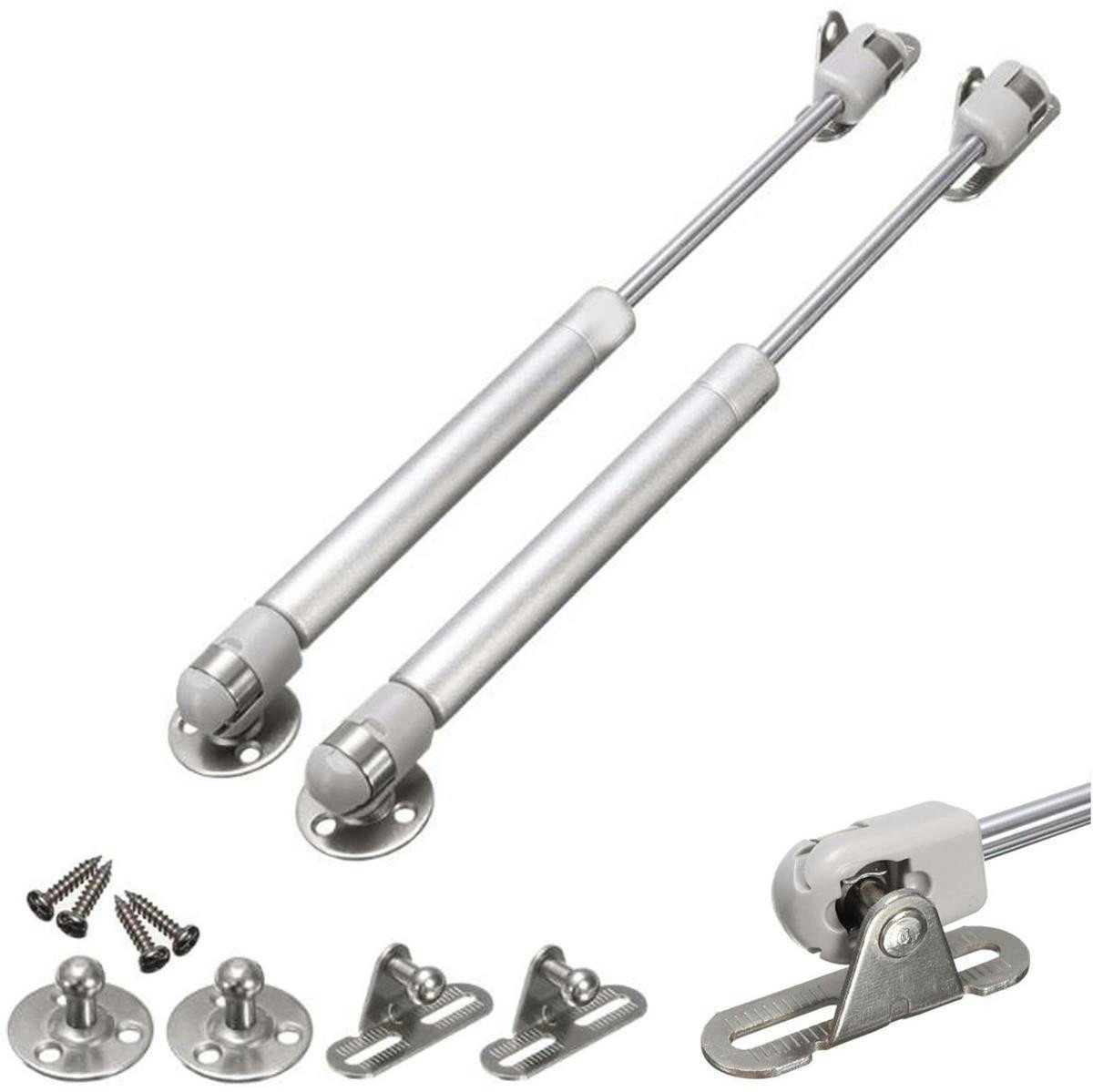 HOOZ Türbeschlag 2er Set Gasfeder 100N Gasdruckfeder Türdämpfer (2 St., 2er Set) Bild 3