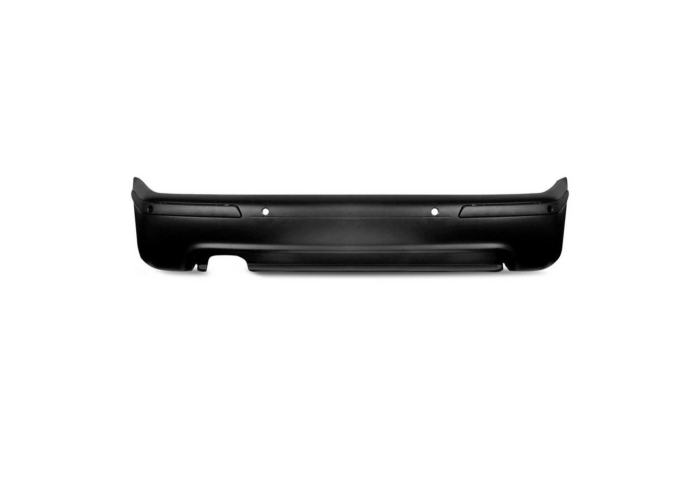 OMAC Frontstoßstange Heckstoßstange für BMW 5er E39 1996-2003 (mit PDC) Schwarz 1tlg, 1-St.