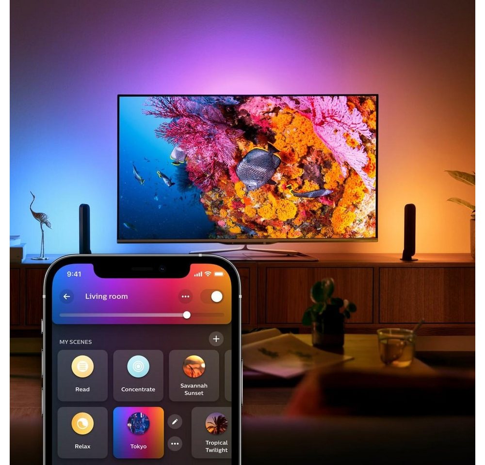 Philips Hue Smarte Lampe