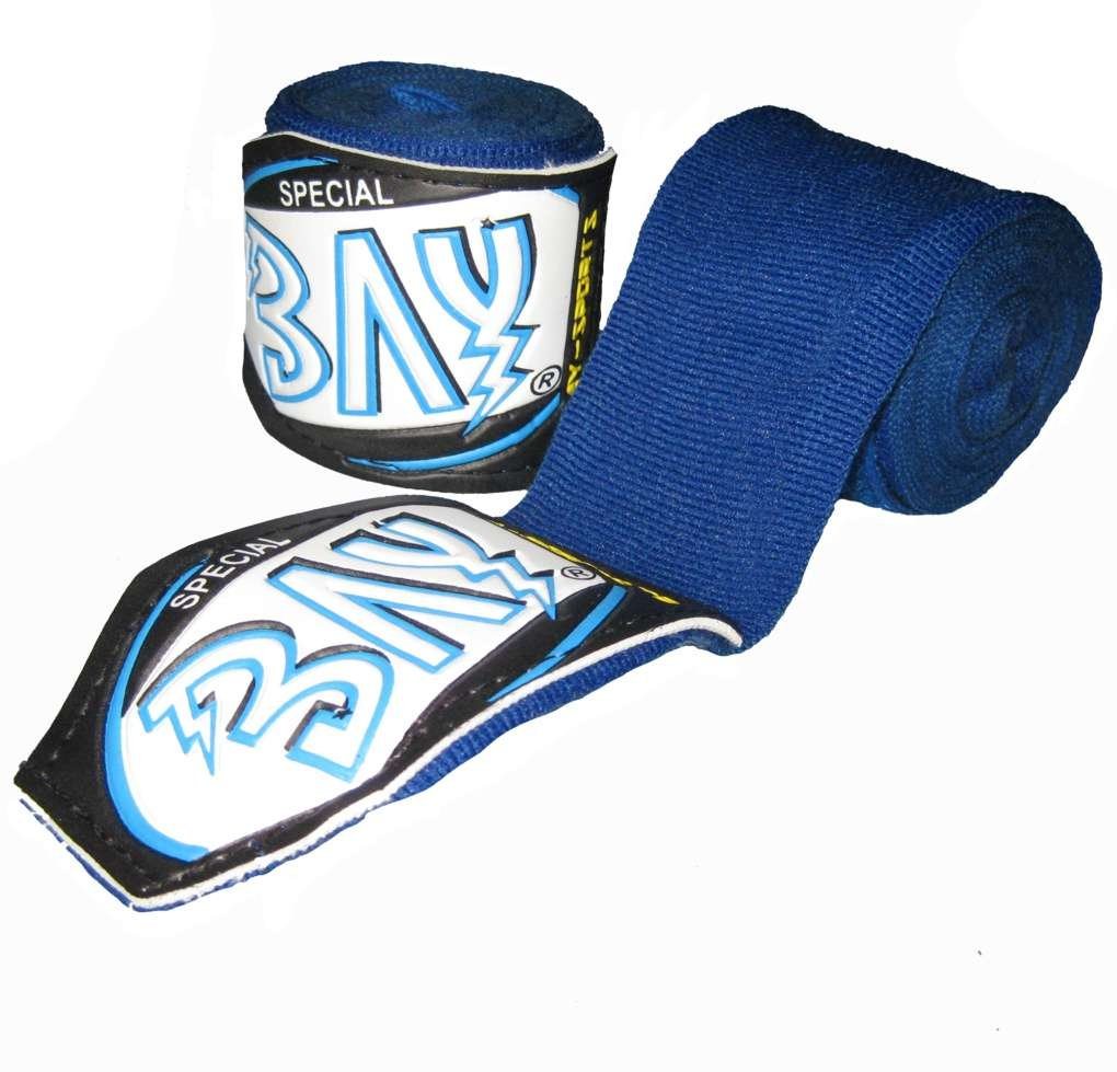 BAY-Sports Boxbandagen Look 3,5 m Box-Bandagen Handbandagen Boxen Kickboxen, Relief 3D Carbon Optik, 350 cm lang mit Daumenschlaufe, elastisch Bild 4